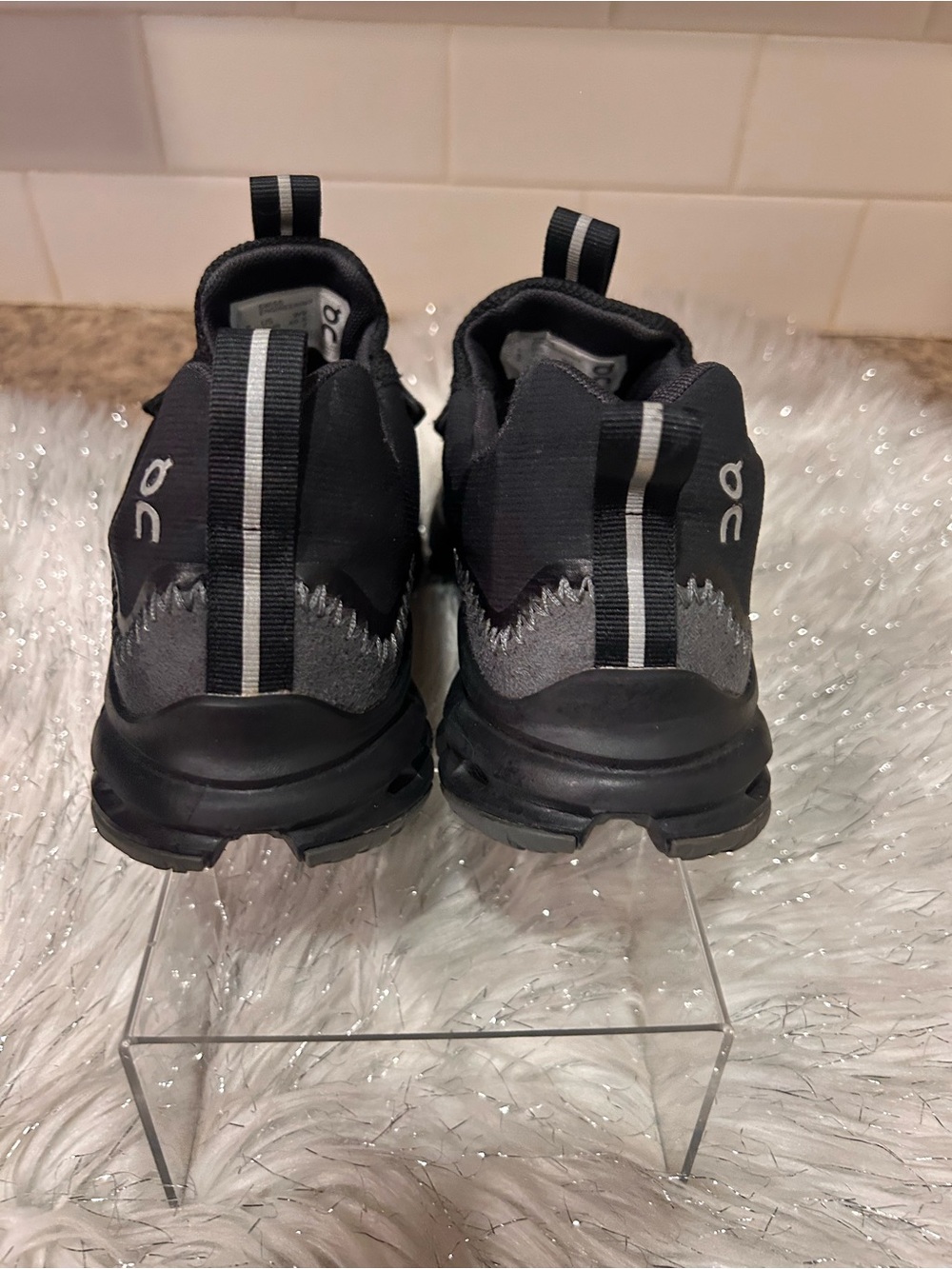 On Running Cloudaway Women’s Black Rock Athletic Shoes by On Cloud - Picture 3 of 8